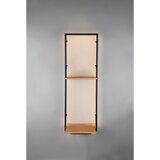 Lesnina XXXL STENSKI REGAL 30/90/30 cm naravne barve, črna Cene