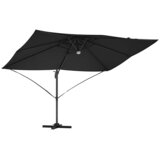  Suncobran Crna 351 x 250 x 253 cm Poliester i aluminij | shoptok.hr
