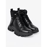 Sergio Leone Black ankle boots with chunky sole and zipper | ePonuda.com