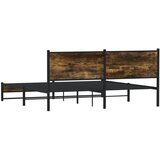  Metalni okvir kreveta bez madraca boja hrasta 180x200 cm | shoptok.hr