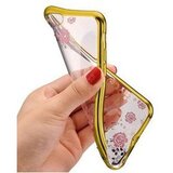 Nillkin Silikonski ovitek z rožicami za Huawei P20 PRO - zlat | Shoptok.si