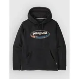 95 Oval Logo Uprisal Pulover s kapuco black / kaleido