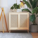 vidaXL Vrata za omarico z mrežico 2 kosa 39,5x69 cm trdna borovina | Shoptok.si
