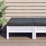  Paletni podni jastuk od tkanine 60 x 60 x 8 cm antracit Slike