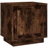 The Living Store Nočna omarica dimljeni hrast 44x35x45 cm inženirski les - Nočna Omarica, (21421100) | Shoptok.si