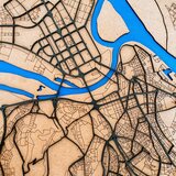 EPICPRODUCTION 3D mapa grada "beograd" (crna, novo) | ePonuda.com