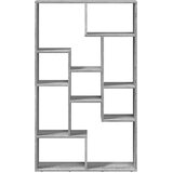  Regal za knjige siva boja hrasta 72x20x120,5 cm konstruirano drvo | shoptok.hr