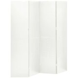  Sobne pregrade s 4 panela 2 kom bijele 160 x 180 cm čelične | shoptok.hr