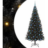  Božićno drvce Crna 210 cm PVC | shoptok.hr