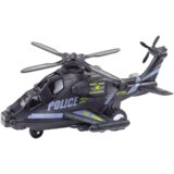 Police Helicopter White or Black Friction Drive Light and Sound | shoptok.hr
