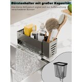 WANTOCORE kovinski organizator za kuhinjsko korito z odcejalnikom | Shoptok.si