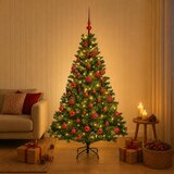  Umjetno božićno drvce s kuglicama 300 LED lampica | shoptok.hr