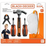Black & Decker 6-DELNI SET OTROŠKEGA ORODJA 5+, (5000053561) Cene