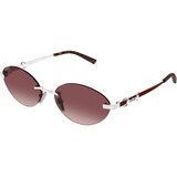 Gucci GG2051S 003 ONE SIZE (58) Srebrna/Rdeča | Shoptok.si