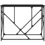  Konzolni stol crni 100 x 40 x 80 cm od konstruiranog drva | shoptok.hr