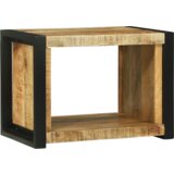 vidaXL Set namještaja za kupaonicu 4 pcs Smeđa Čvrsto drvo manga | shoptok.hr