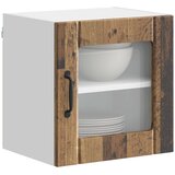  Zidni stakleni ormarić Lucca 2 pcs Staro drvo 40 x 31 x 40 cm | shoptok.hr