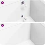  Naljepnica 2 pcs Bijelo Ø 20 x 0,5 mm Papir | shoptok.hr