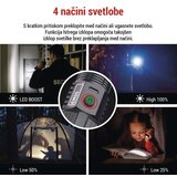  LED Polnilna svetilka kovinska 3000 lm, 5000 mAh | Shoptok.si