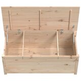  Kutija za pohranu 110 x 50 x 45,5 cm od masivne borovine | Eponuda.com