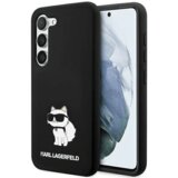  Originalen KARL LAGERFELD ovitek Samsung Galaxy S24 5G - IML NFT Choupette Body - črn silikonska zaščita - KLHCS24SSNCHBCK Cene