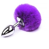 LATETOBED afterdark Butt Plug with Pompon Size S - Ljubičasta | shoptok.hr