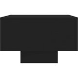  Stolić za kavu crni 100 x 49,5 x 31 cm od konstruiranog drva | shoptok.hr