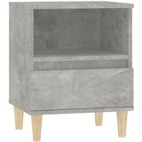  Noćni ormarići 2 kom siva boja betona 40x35x50 cm | Eponuda.ba