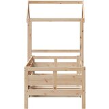  Dnevni krevet s krovom bez madraca 80 x 200 cm masivno drvo | shoptok.hr