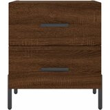  Noćni ormarići 2 kom boja hrasta 40x35x47,5cm konstruirano drvo | shoptok.hr