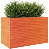  Vrtna sadilica voštano smeđe boje 110x60x68 5 cm od borovine | shoptok.hr