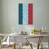  Slika - Graphic Illustration of a Swimming Pool Against the Backdrop of the French Flag 60x90 Standard | shoptok.hr