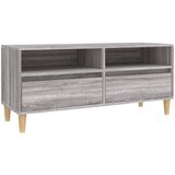 Maison Chic TV omarica - TV enota - Televizijska omarica siva sonoma 100x34,5x44,5 cm inženirski les, (21701694) Cene