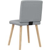 vidaXL Jedilni stoli 2 kosa svetlo sivo blago | Shoptok.si