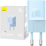 Baseus GaN5 20W mini omrežni polnilec (modri), (21065580) | Shoptok.si