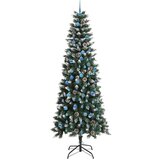 vidaXL Umestno božično drevo med 300 LED Zelena 96 x 96 x 240 cm | Shoptok.si