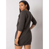 RELEVANCE Dress-RV-SK-6847.59P-dark khaki | shoptok.hr
