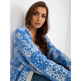 RUE PARIS Sweater-LC-SW-0301.45P-White-Blue | Shoptok.si