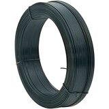  Žica za vezanje ograde 250 m 2,3/3,8 mm čelična crno-zelena | shoptok.hr