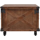  Stolić za kavu od masivne jelovine 91 x 51 x 38 cm smeđi | shoptok.hr