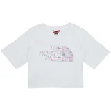 Girls S/S Crop Easy Tee Bijela