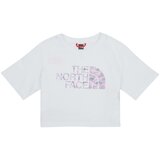 The North Face Majice s kratkimi rokavi Girls S/S Crop Easy Tee Bela Cene