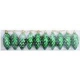 vidaXL Dekoracija božičnega drevesa 40 pcs Zelena | Shoptok.si