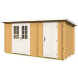 Male kuće Drvena vrtna kućica GLORIA F 445 × 200 cm sa šindrom | shoptok.hr