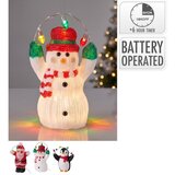  LED Spoljašnja božićna dekoracija 20xLED/2xAA 26 cm IP44 sneško | Eponuda.com