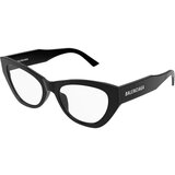 Balenciaga BB0449O 006 L (55) Črna/Kristalna Cene