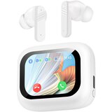 AVIZAR Slušalke Bluetooth ANC z vodoodpornim povezanim ohišjem IPX5, Bela, (5000073584) Cene