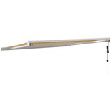 Tenda na uvlačenje žuto-bijela 4,5x3 m od tkanine i aluminija | shoptok.hr