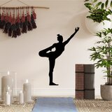 Opviq zidna dekoracija Yoga 19, 42x60 cm, 1.5 mm, Crna Cene