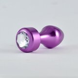 Lovetoy Rosebud Purple Analni čep z draguljem, (21077720) Cene